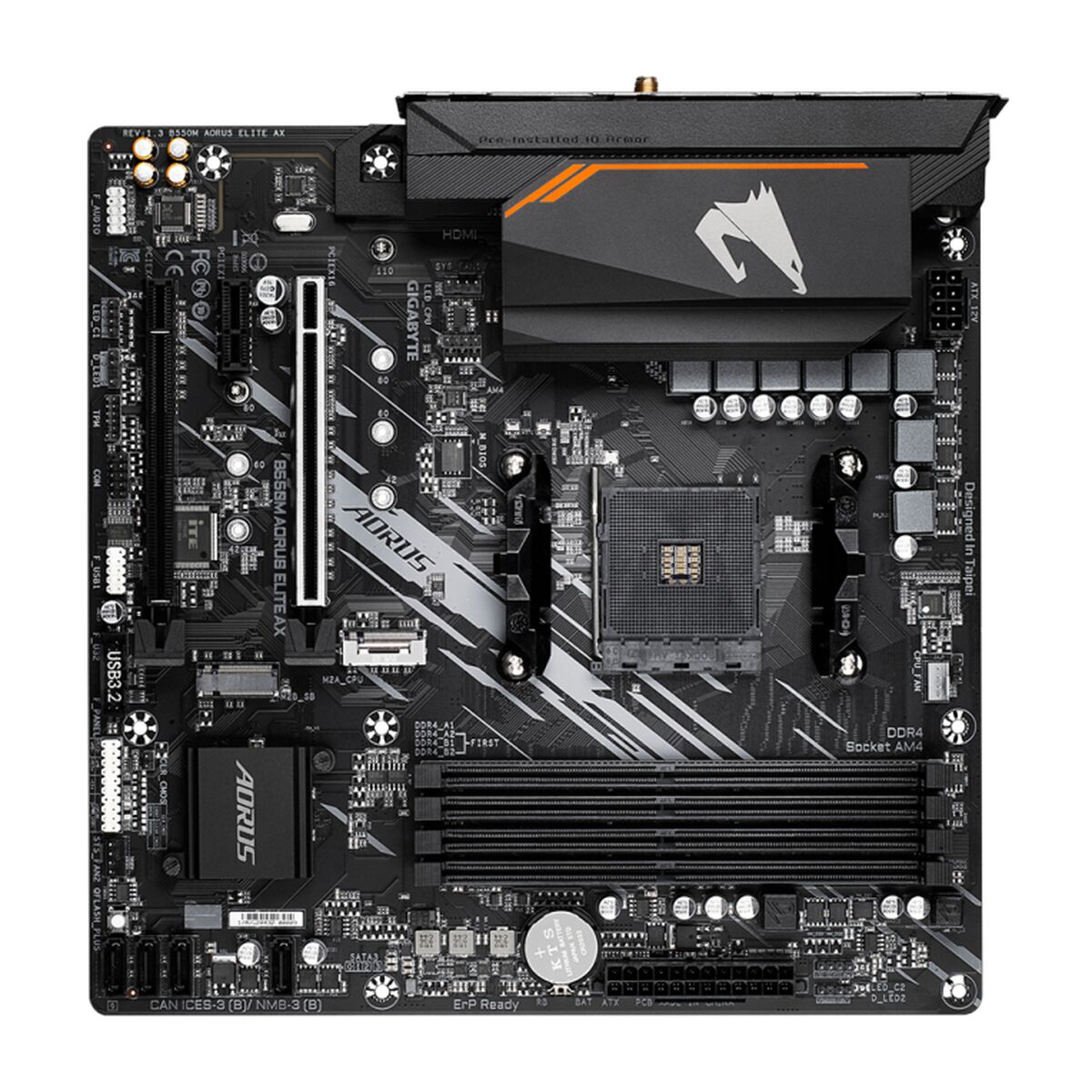 Motherboard Gigabyte AMD B550 AMD AMD AM4-9