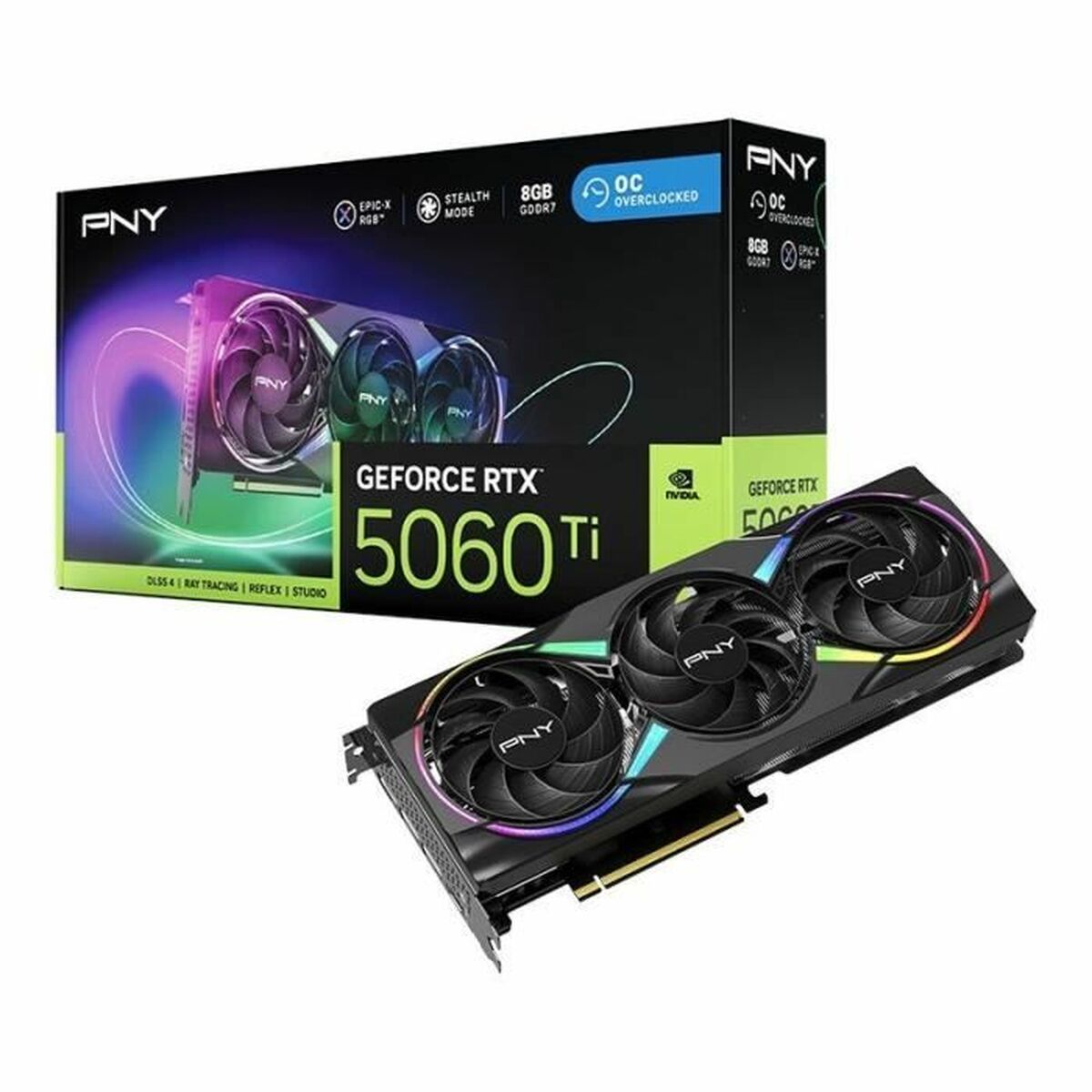 Graphics card PNY geforce rtx 5060 ti 8 GB GDDR6X GDDR7-6