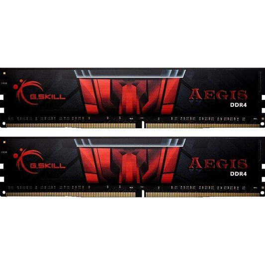 Memorie G.SKILL Aegis, 16GB(2x8GB) DDR4, 3000MHz CL16, Dual Channel Kit (F4-3000C16D-16GISB)-0