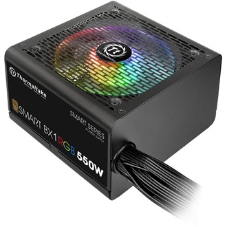 Sursa Thermaltake Smart BX1 RGB, 550W, 80 Plus Bronze (PS-SPR-0550NHSABE-1)-0
