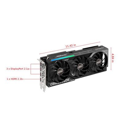 Graphics card ASRock 90-GA61ZZ-00UANF radeon rx 9070 xt 16 GB GDDR6-2