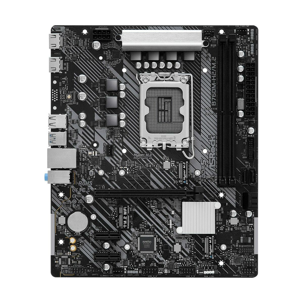 Motherboard ASRock B760M-H2/M.2 LGA 1700 INTEL® B760-0