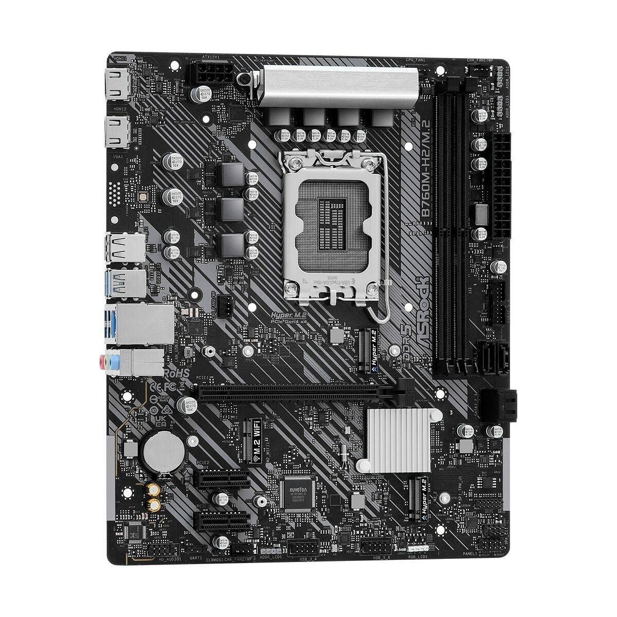 Motherboard ASRock B760M-H2/M.2 LGA 1700 INTEL® B760-3