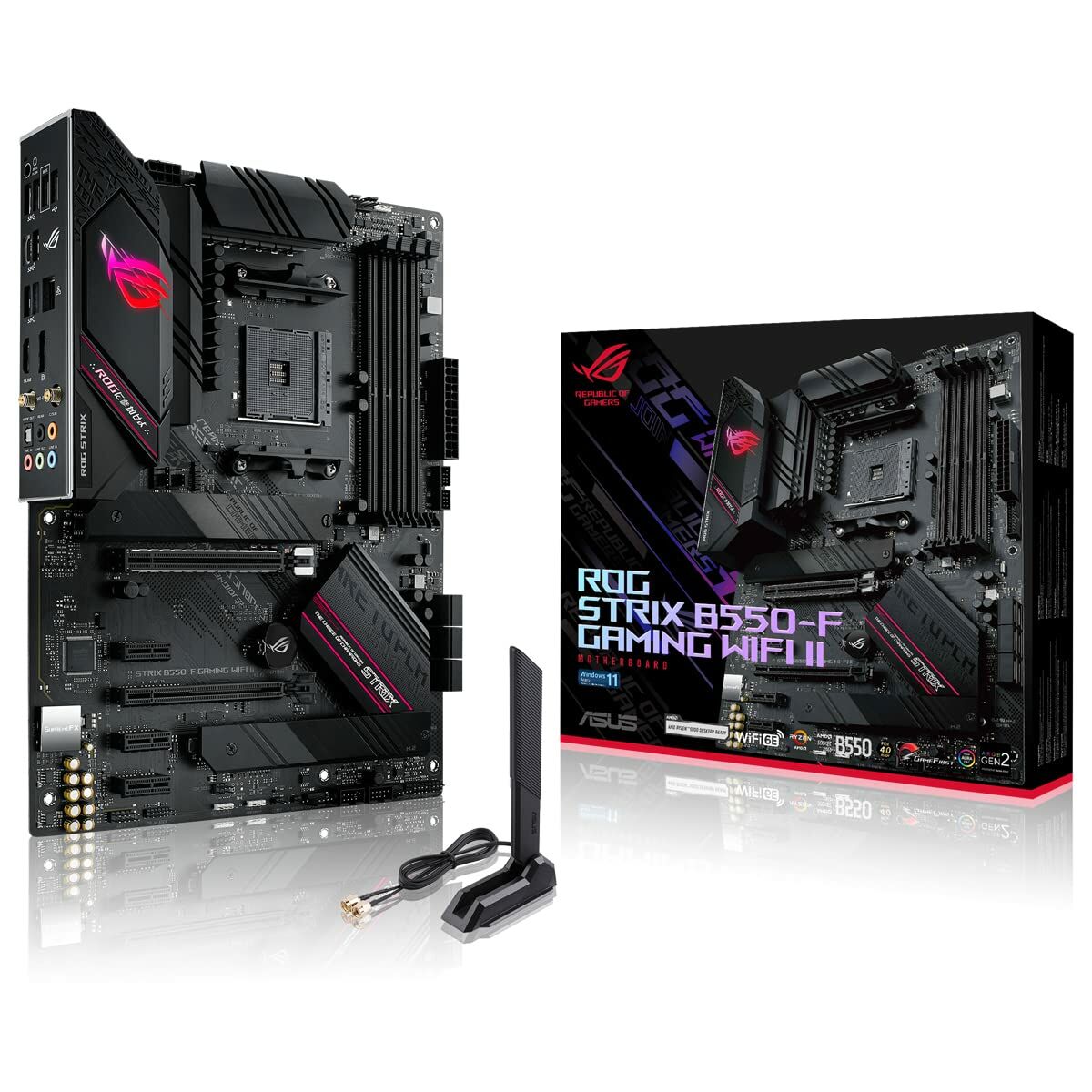 Motherboard Asus ROG STRIX B550-F GAMING WIFI II AMD B550 AMD AM4-2