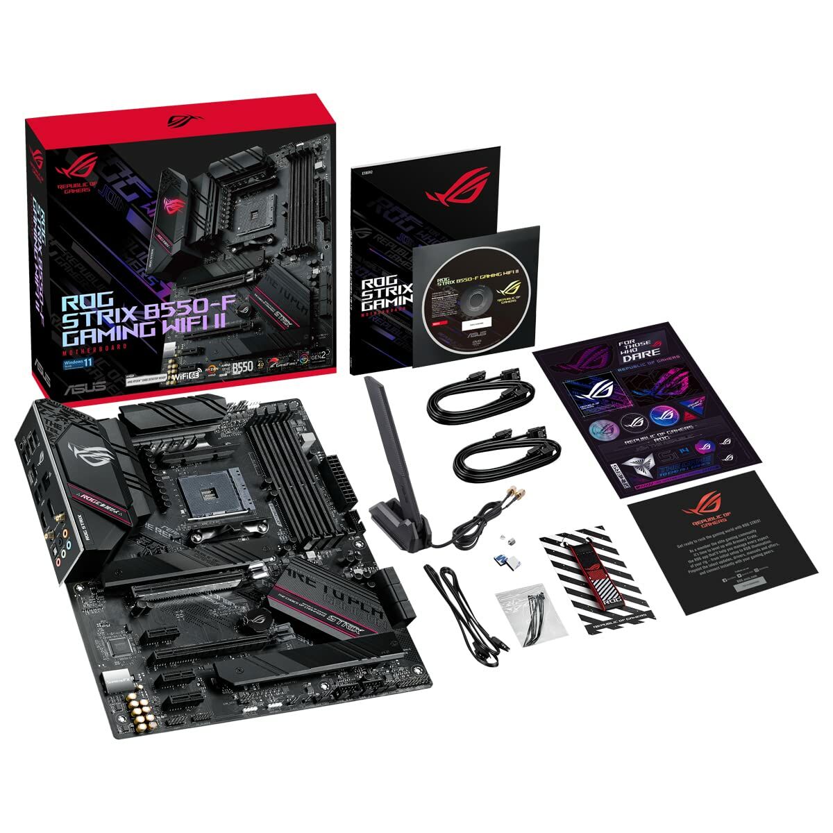 Motherboard Asus ROG STRIX B550-F GAMING WIFI II AMD B550 AMD AM4-1
