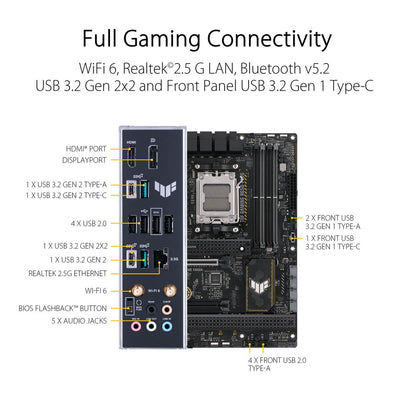 Motherboard Asus AMD AM5 AMD AMD B650
