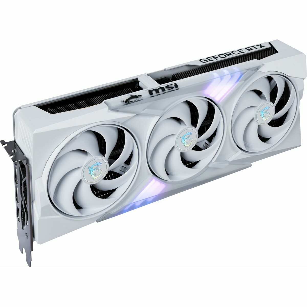 Graphics card MSI GEFORCE RTX 5070 12G GAMING TRIO OC WHITE nvidia geforce rtx 5070 12 GB GDDR6X-5