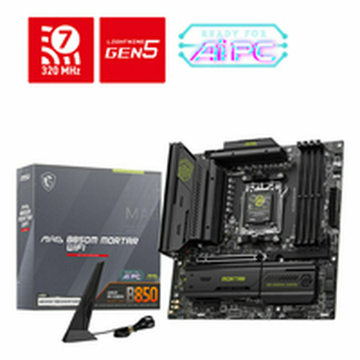 Motherboard MSI MAG B850M MORTAR WIFI AMD AM5-15