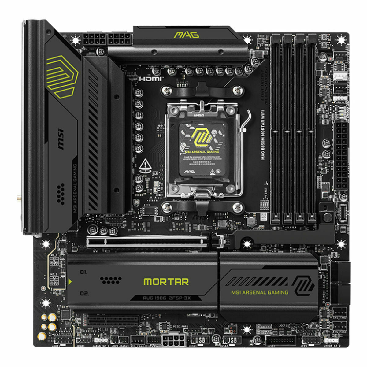 Motherboard MSI MAG B850M MORTAR WIFI AMD AM5-14