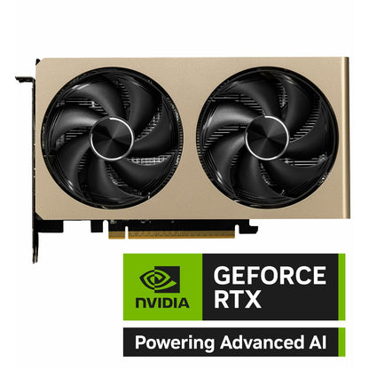 Graphics card MSI GEFORCE RTX 5060 8G INSPIRE 2X OC 8 GB GEFORCE RTX 5060 GDDR6X GDDR7-6