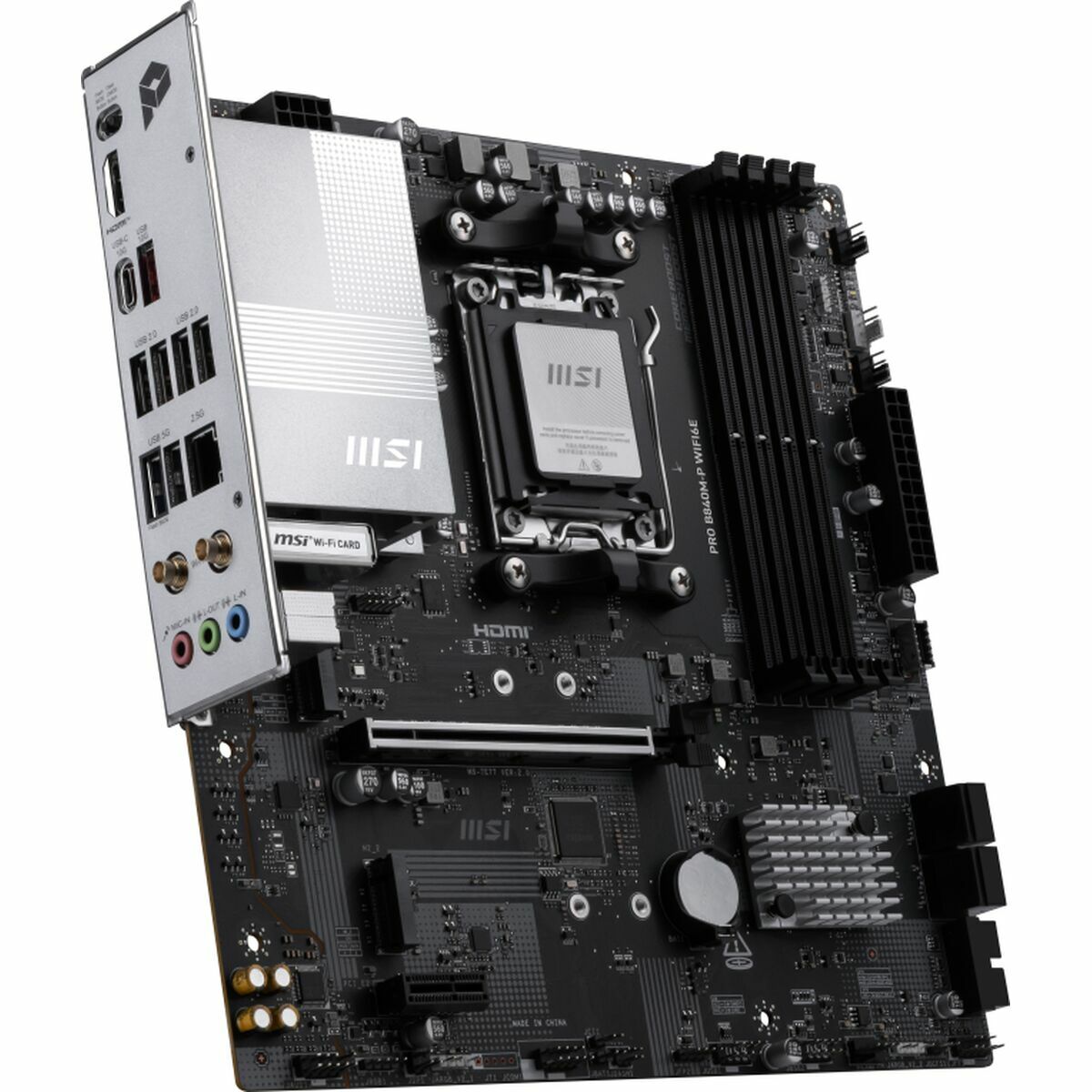Motherboard MSI PRO B840M-P WIFI6E AMD AM5 AMD-18