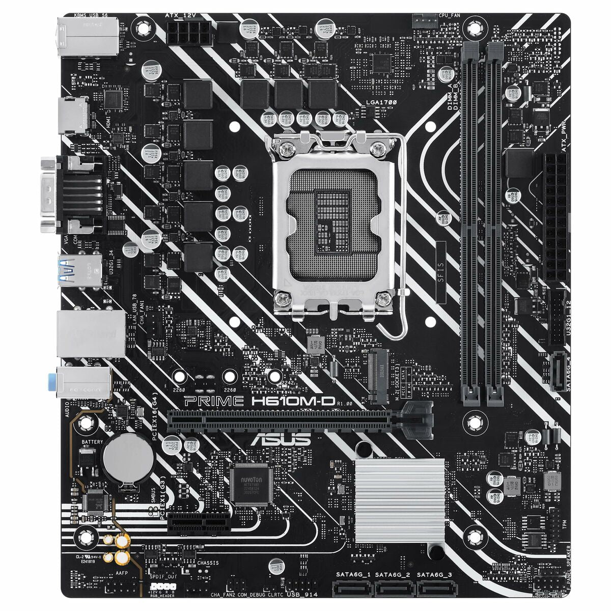 Motherboard Asus PRIME H610M-D H610 LGA 1700-22