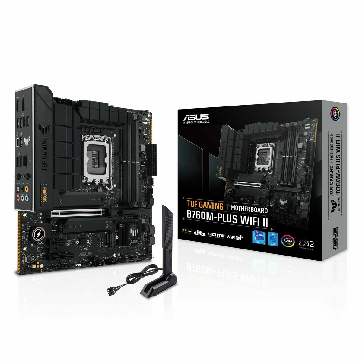 Motherboard Asus TUF GAMING B760M-PLUS WIFI II LGA 1700 Intel B760-0