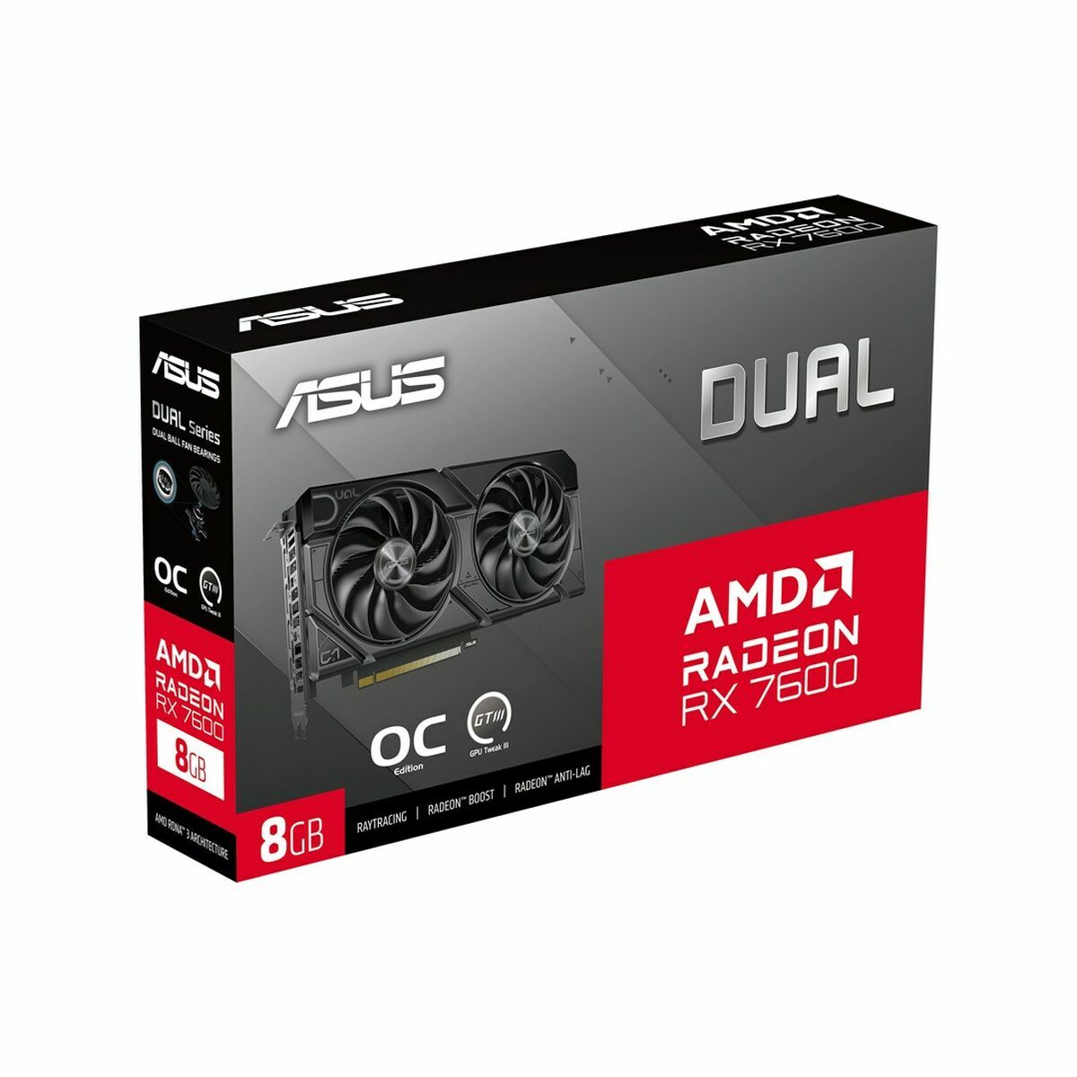 Graphics card Asus RX7600-O8G-EVO 8 GB GDDR6-34
