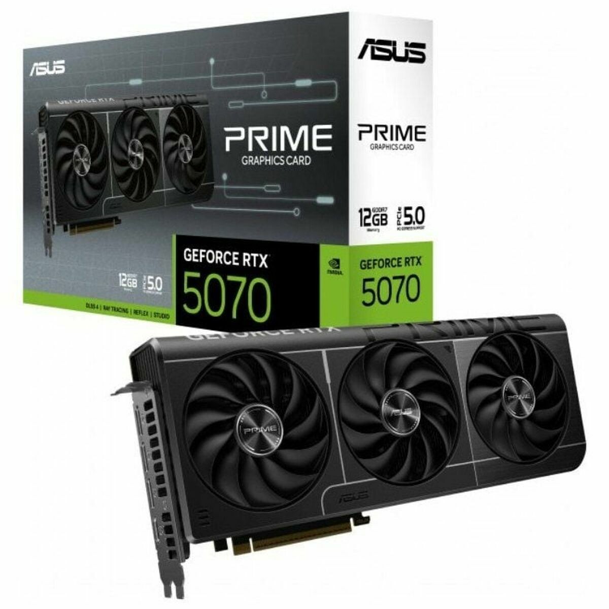 Graphics card Asus nvidia geforce rtx 5070 12 GB GDDR6 GDDR6X GDDR7-0