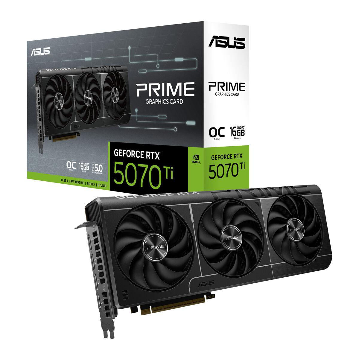 Graphics card Asus nvidia geforce rtx 5070 ti 16 GB GDDR6 GDDR6X-19