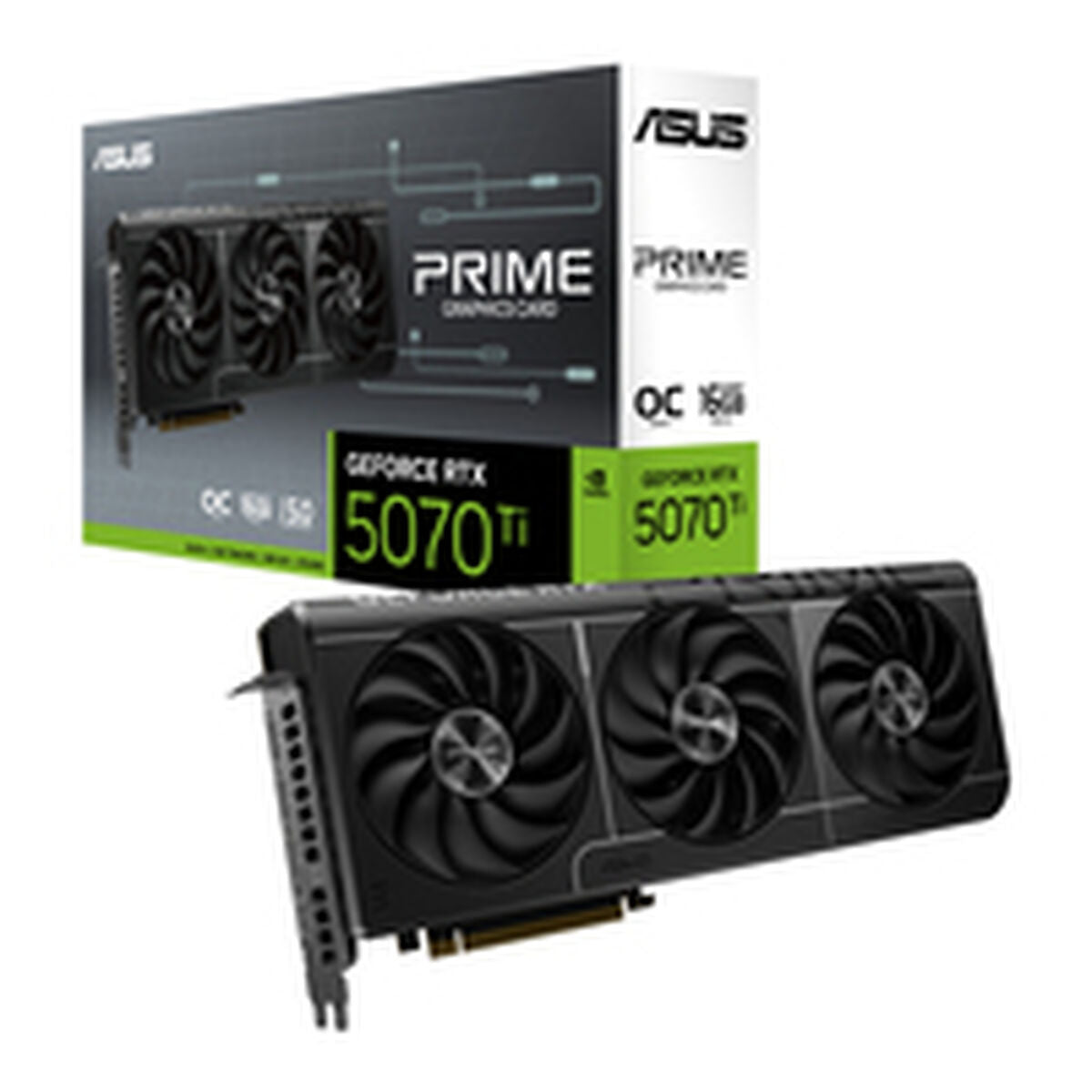 Graphics card Asus nvidia geforce rtx 5070 ti 16 GB GDDR6 GDDR6X-18