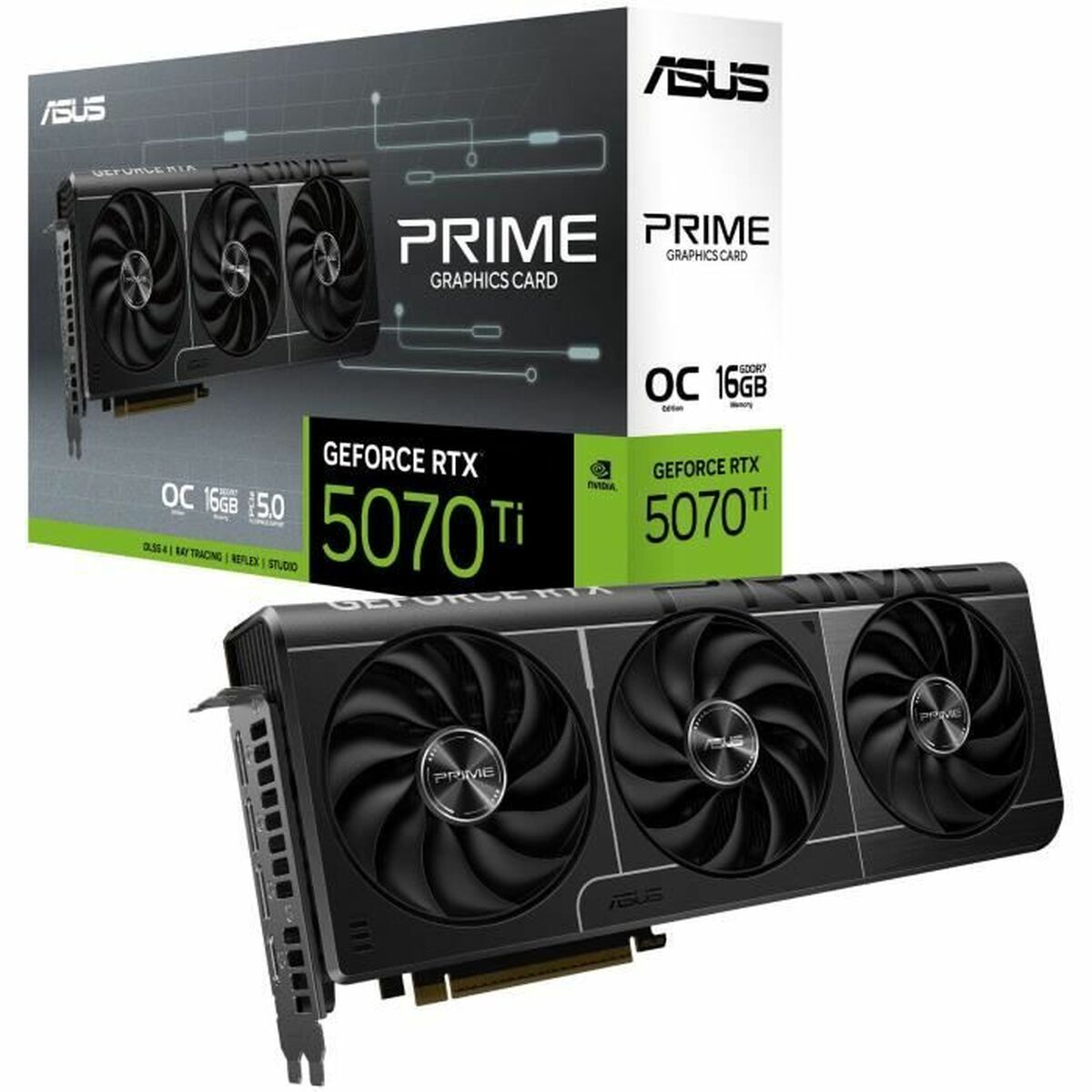 Graphics card Asus nvidia geforce rtx 5070 ti 16 GB GDDR6 GDDR6X-47