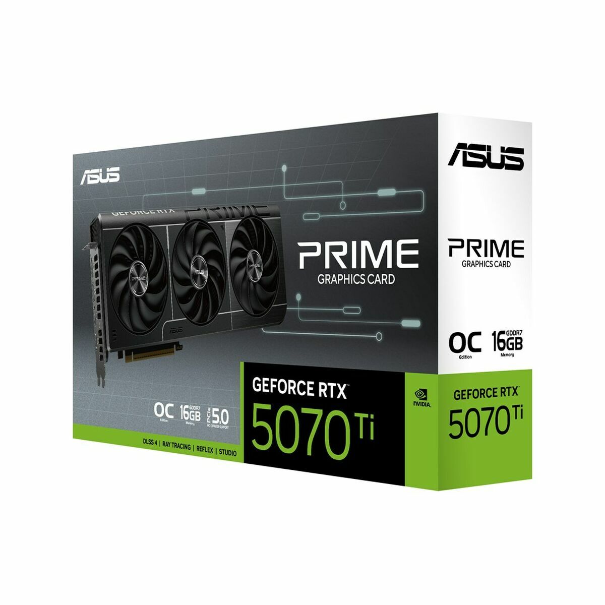 Graphics card Asus nvidia geforce rtx 5070 ti 16 GB GDDR6 GDDR6X-37