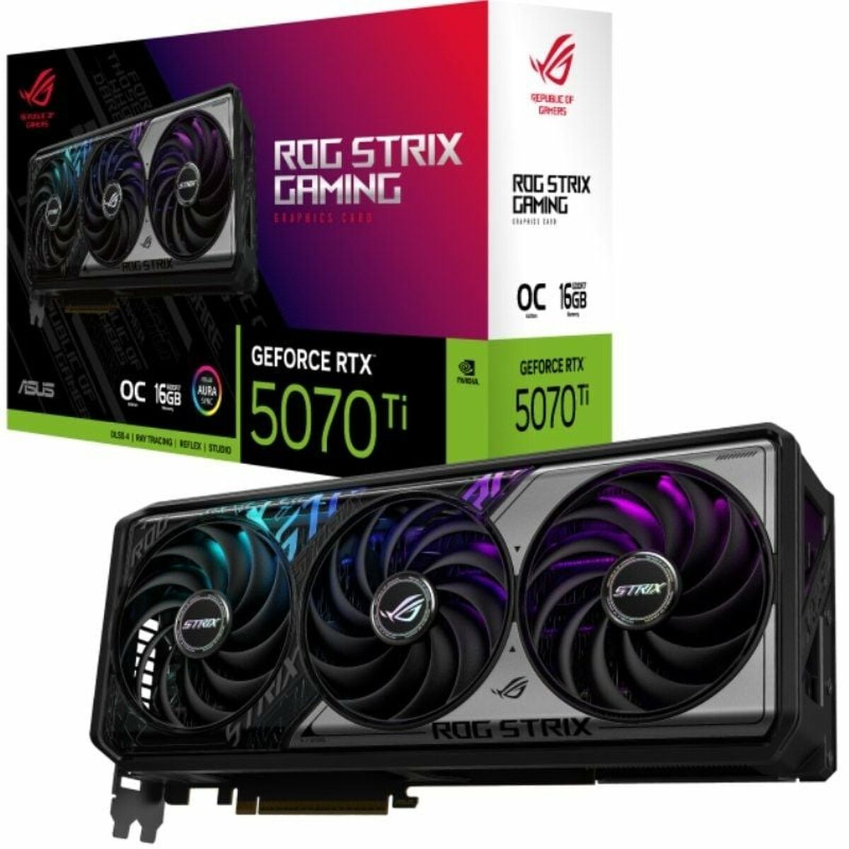 Graphics card Asus 90YV0M90-M0NA00 nvidia geforce rtx 5070 ti 16 GB GDDR6 GDDR6X-0