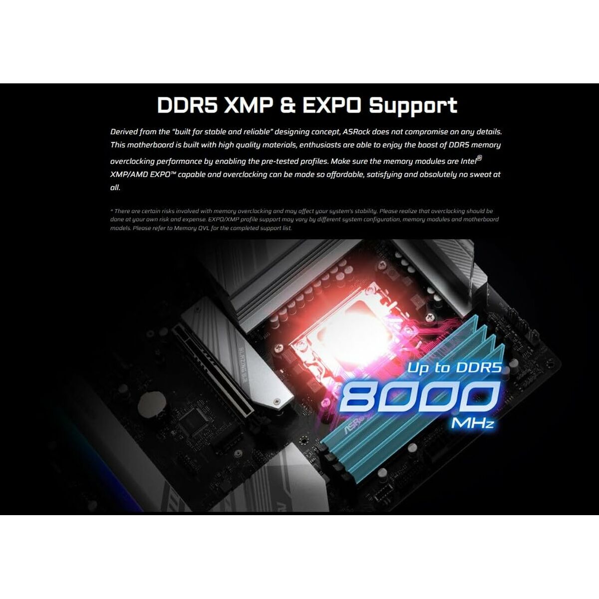 Motherboard ASRock B850 Pro RS WiFi AMD B850 LGA 1151 AMD AM5-8