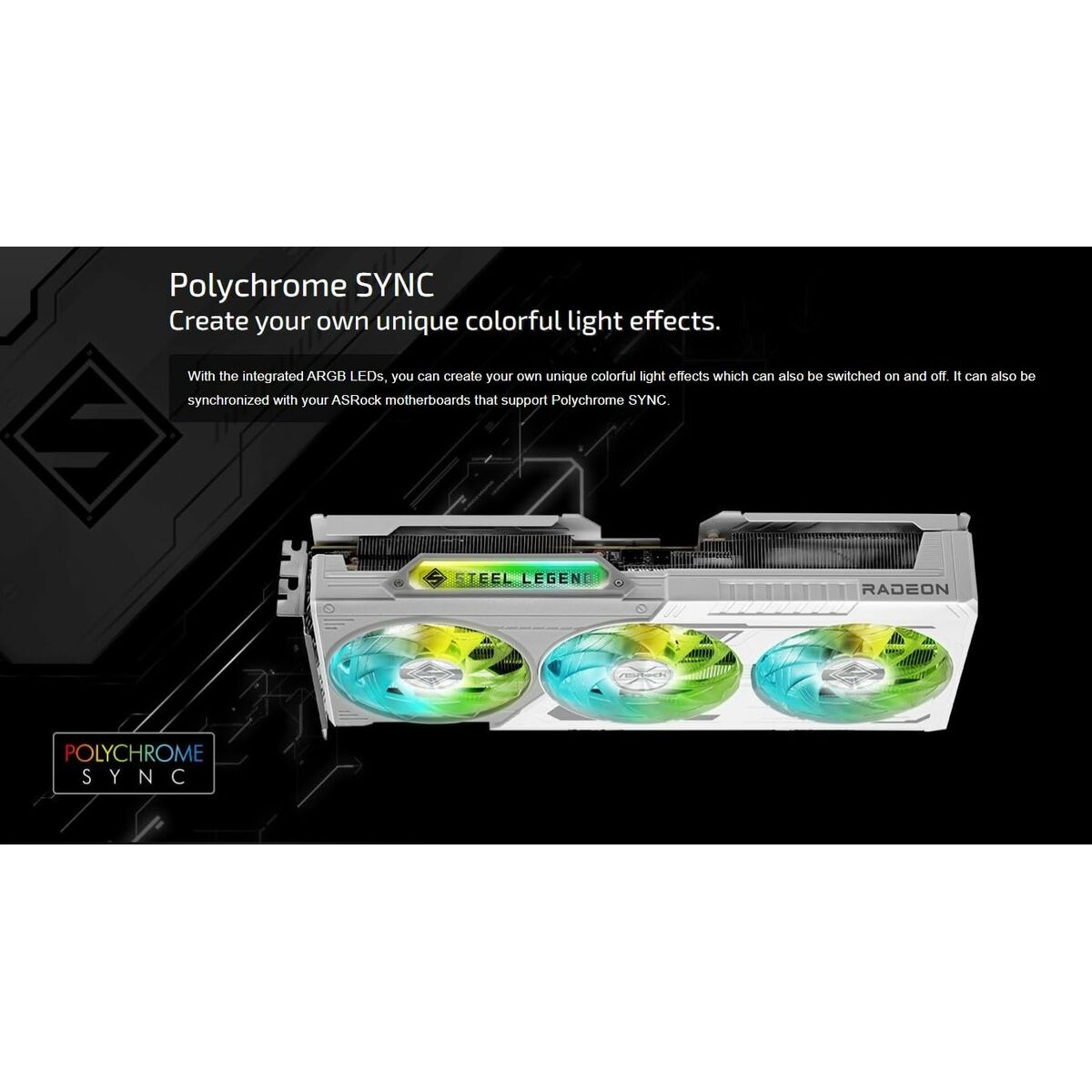 Graphics card ASRock RX9060XT SL 16GO GDDR6 RADEON RX 9060 XT 16 GB-9