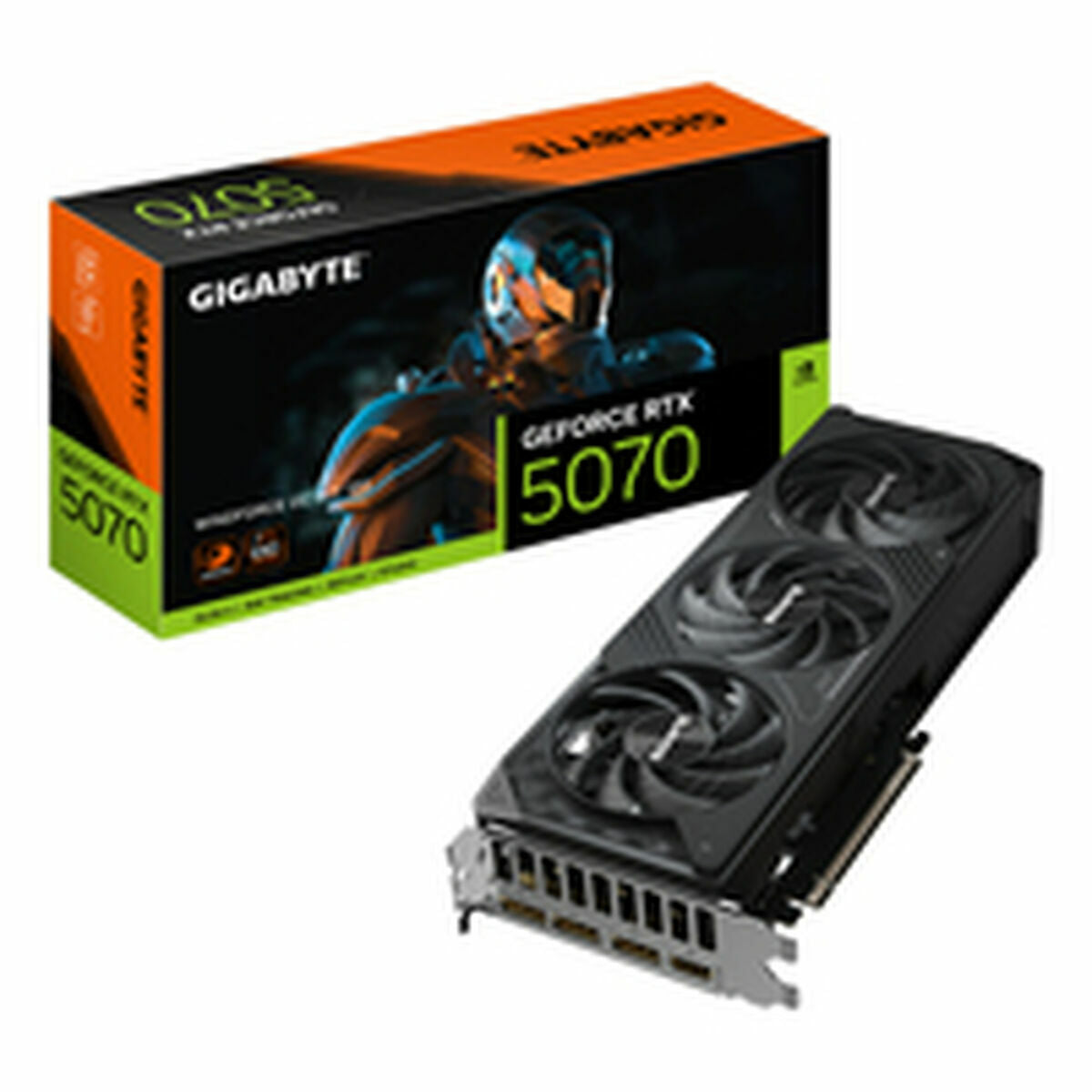 Graphics card Gigabyte nvidia geforce rtx 5070 12 GB GDDR6 GDDR7