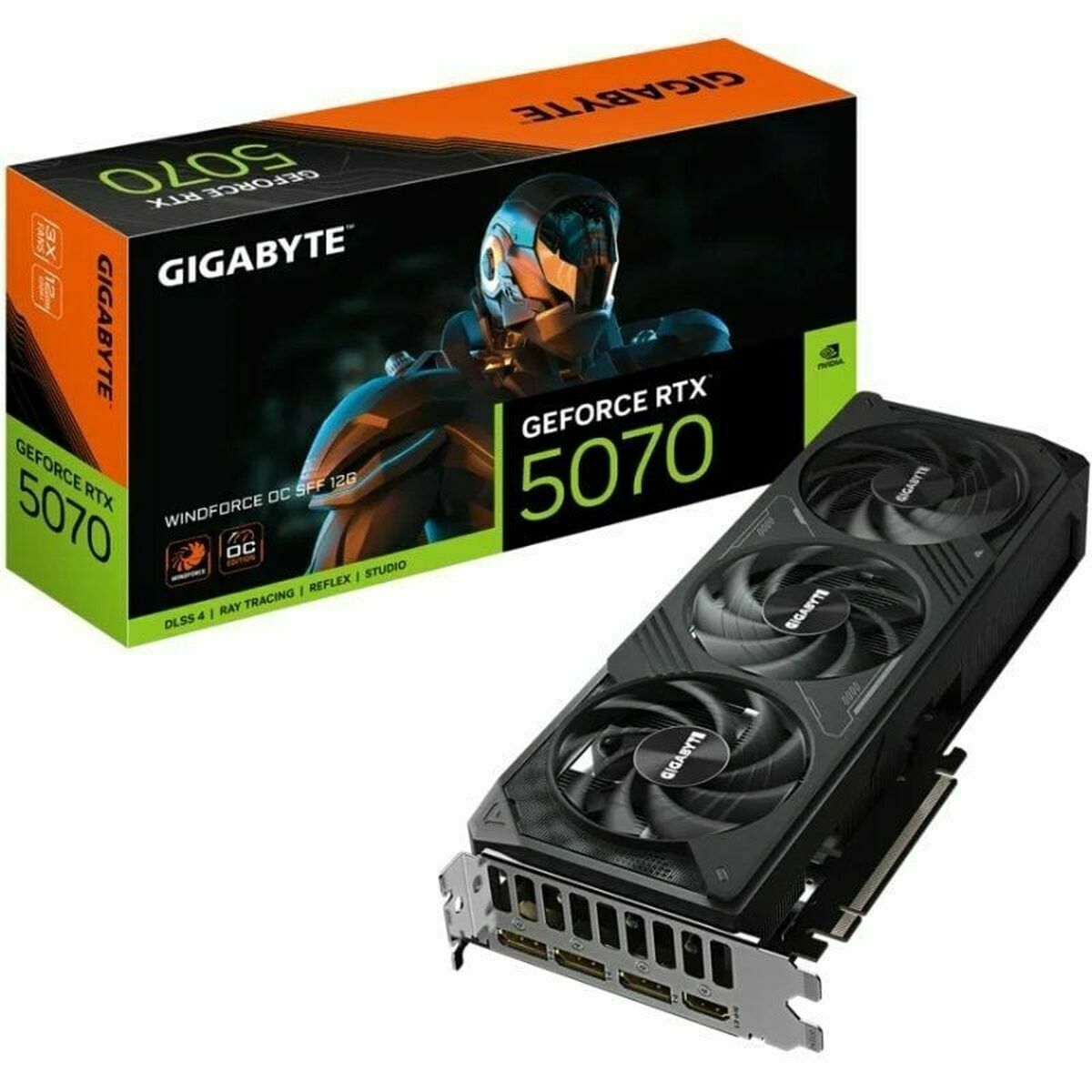 Graphics card Gigabyte nvidia geforce rtx 5070 12 GB GDDR6 GDDR7