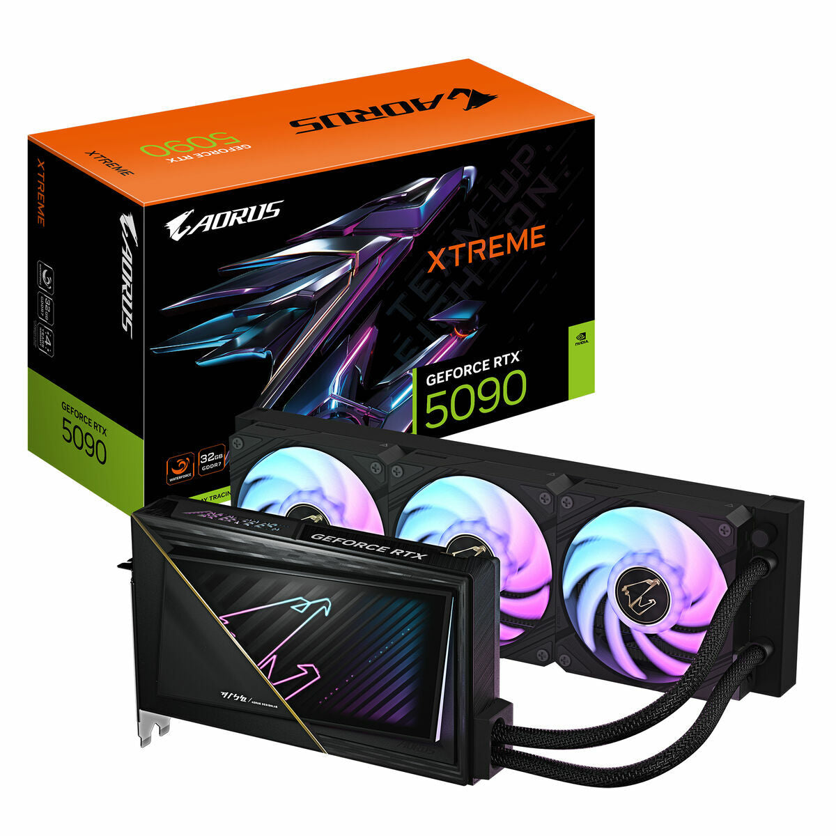 Graphics card Gigabyte nvidia geforce rtx 5090 GDDR7-17