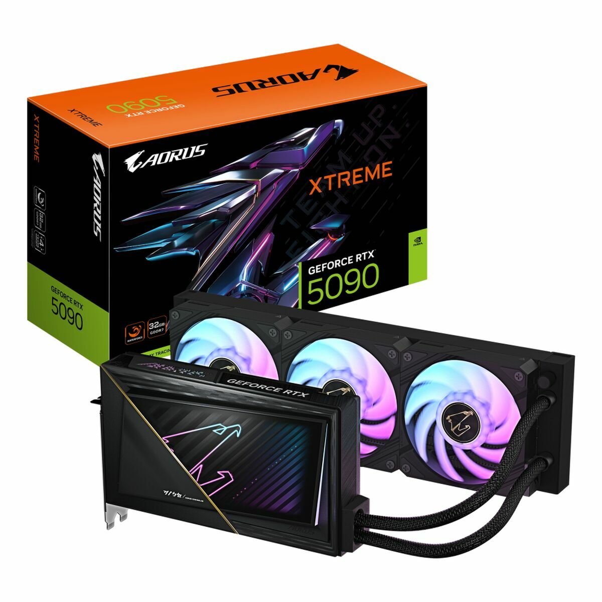 Graphics card Gigabyte nvidia geforce rtx 5090 GDDR7-5