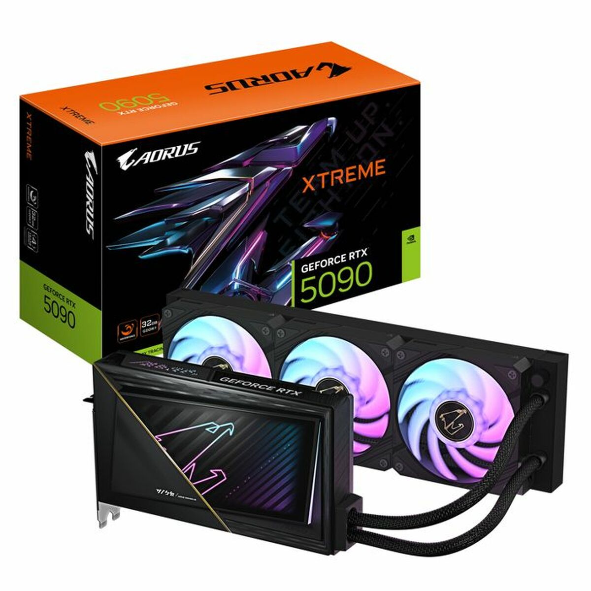 Graphics card Gigabyte nvidia geforce rtx 5090 GDDR7-3