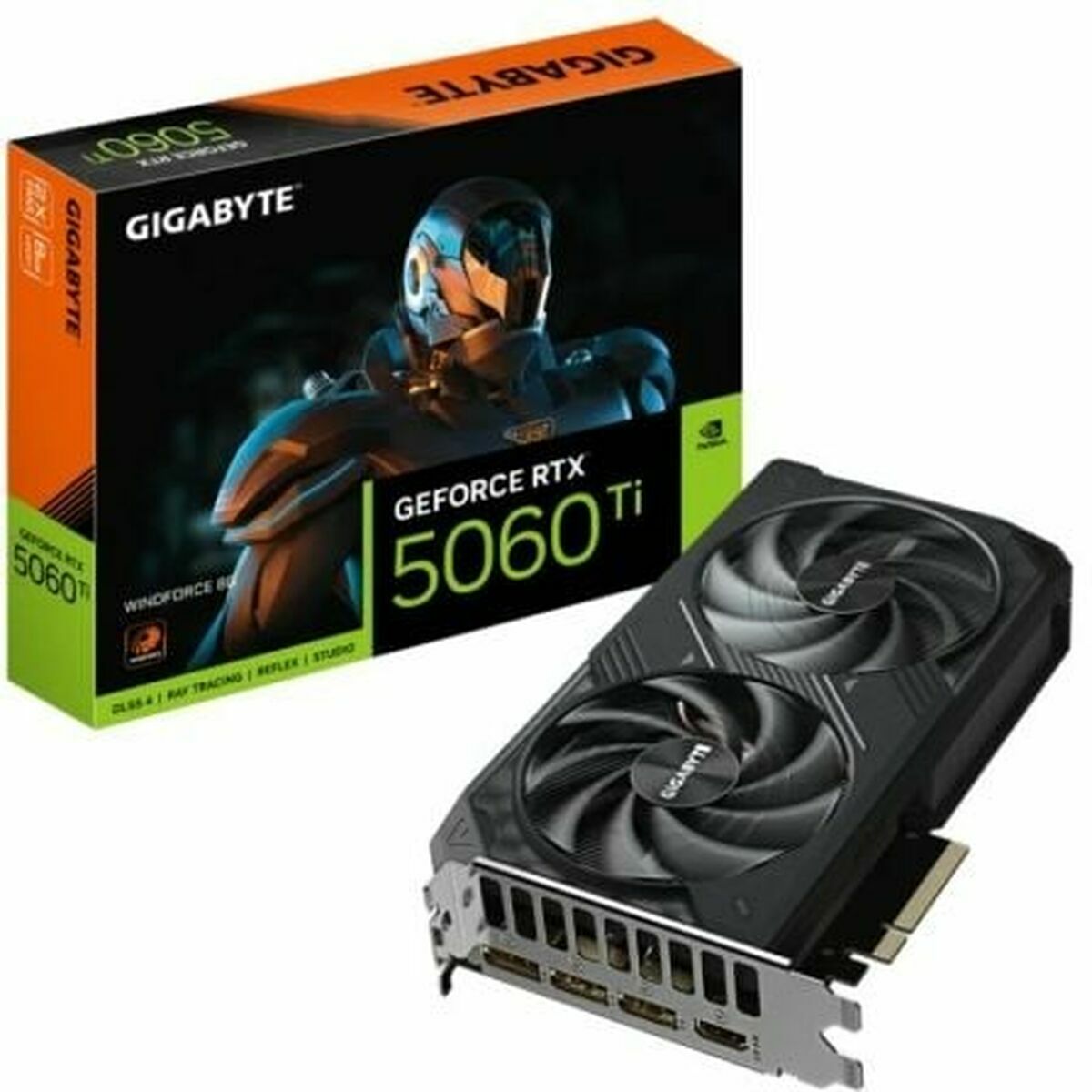 Graphics card Gigabyte 9VN506TW8-00-G10 geforce rtx 5060 ti 8 GB GDDR6 GDDR7-12