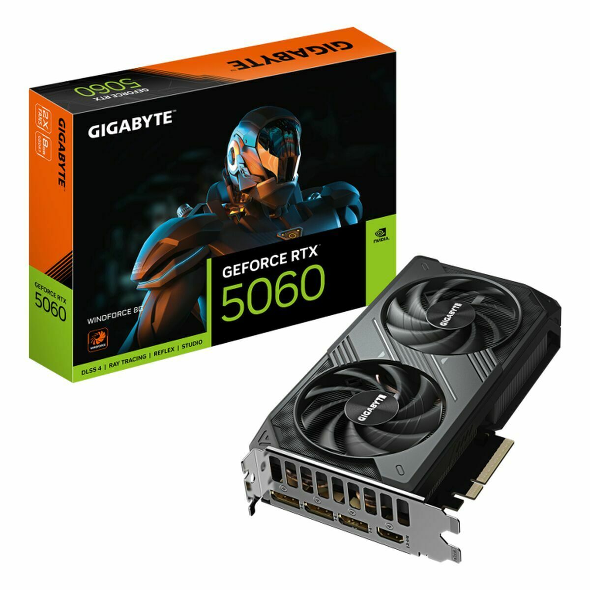 Graphics card Gigabyte 9VN5060W-00-G10 GEFORCE RTX 5060 8 GB GDDR7-0