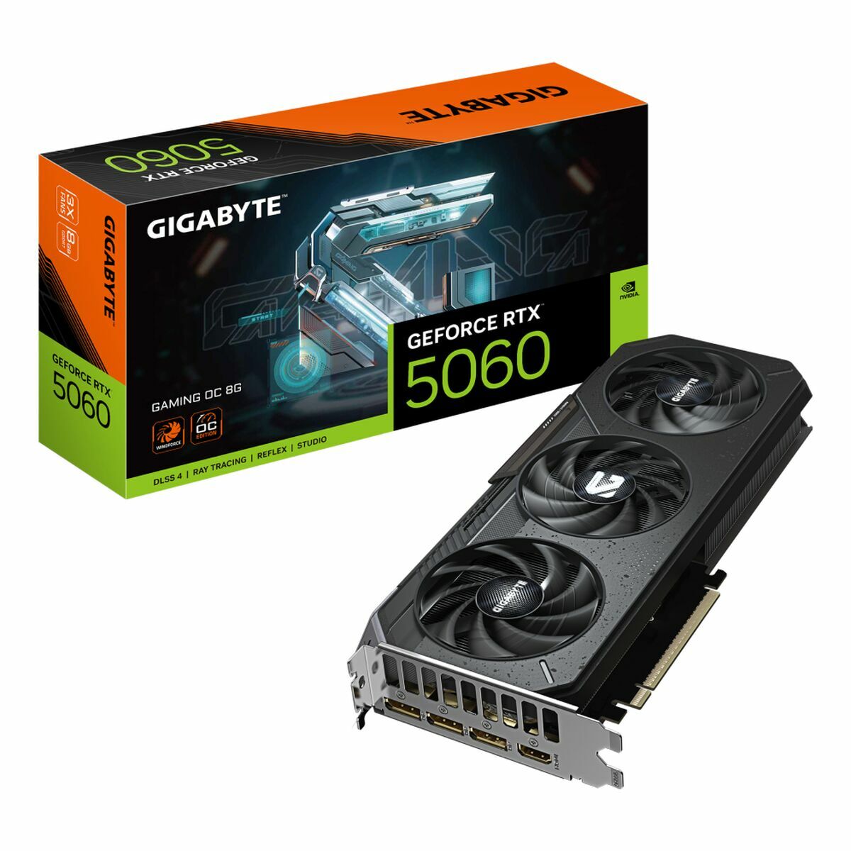 Graphics card Gigabyte 9VN5060GO-00-G10 8 GB GEFORCE RTX 5060 GDDR7-0