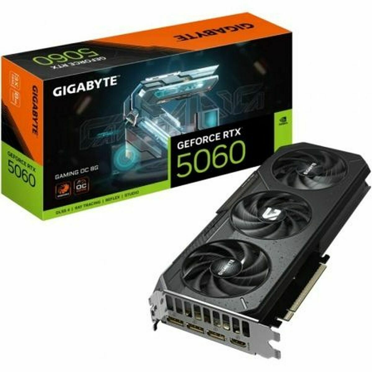 Graphics card Gigabyte 9VN5060GO-00-G10 8 GB GEFORCE RTX 5060 GDDR7-32