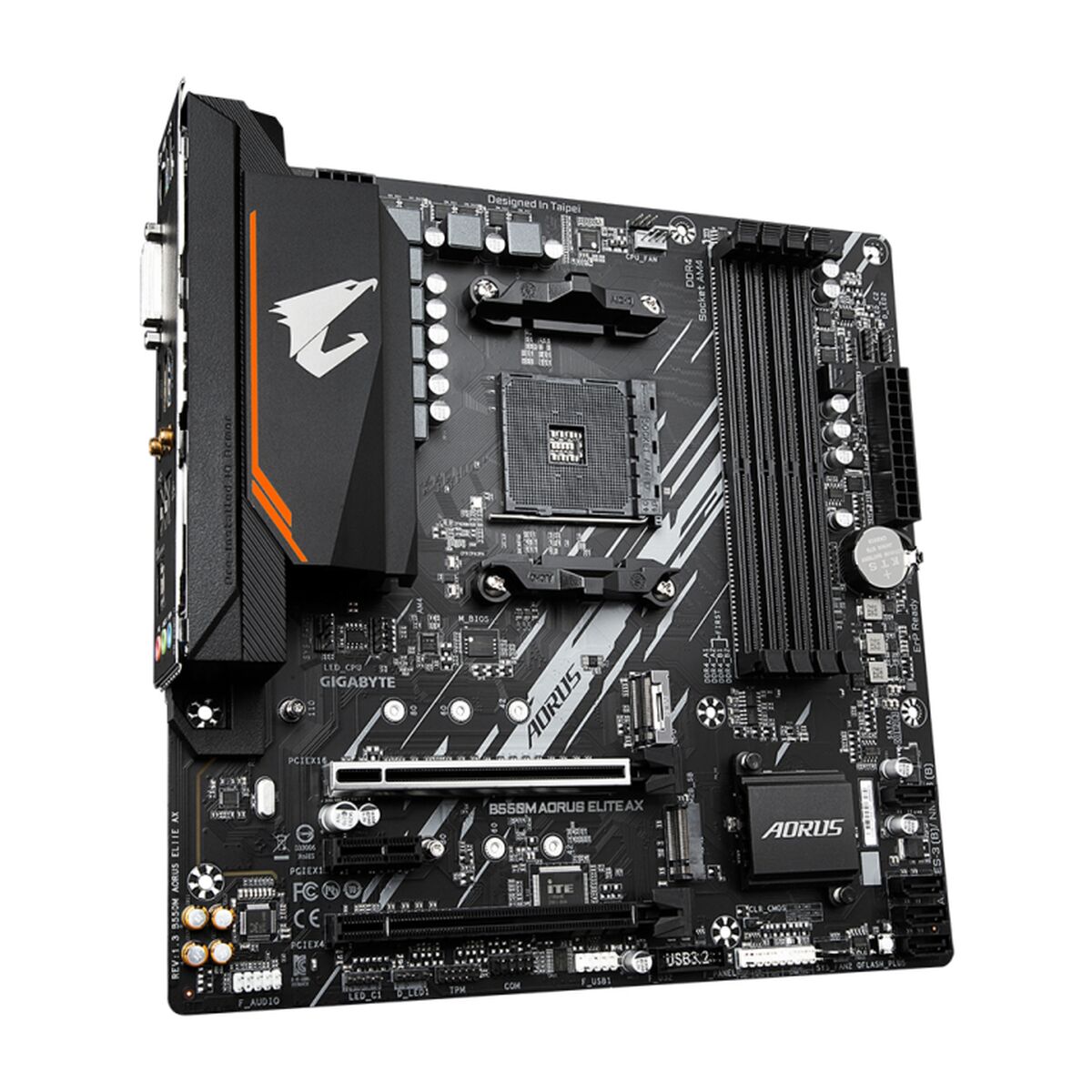 Motherboard Gigabyte AMD B550 AMD AMD AM4-10