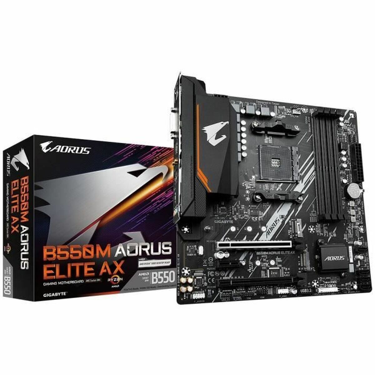 Motherboard Gigabyte AMD B550 AMD AMD AM4-7