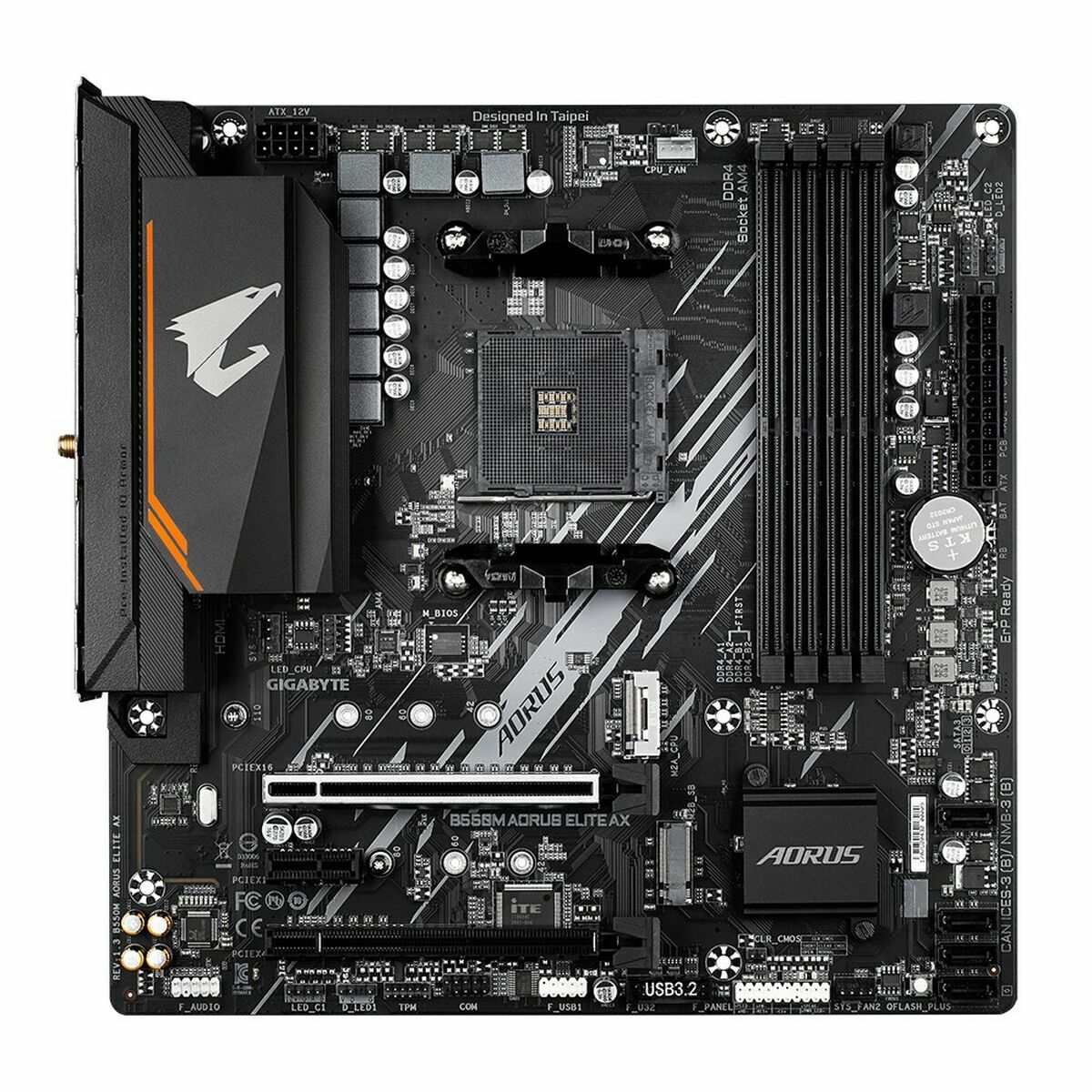 Motherboard Gigabyte AMD B550 AMD AMD AM4-1