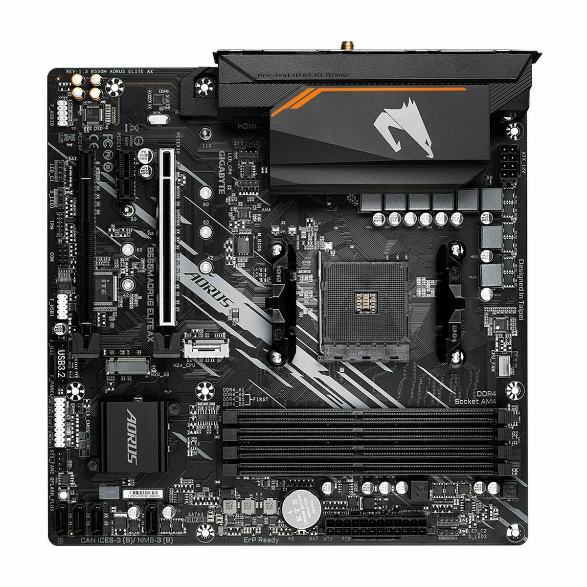 Motherboard Gigabyte AMD B550 AMD AMD AM4-30