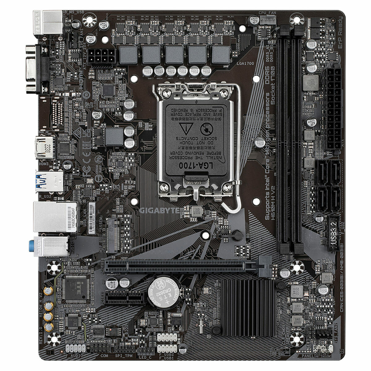 Motherboard Gigabyte H610M H V2 LGA 1700-4