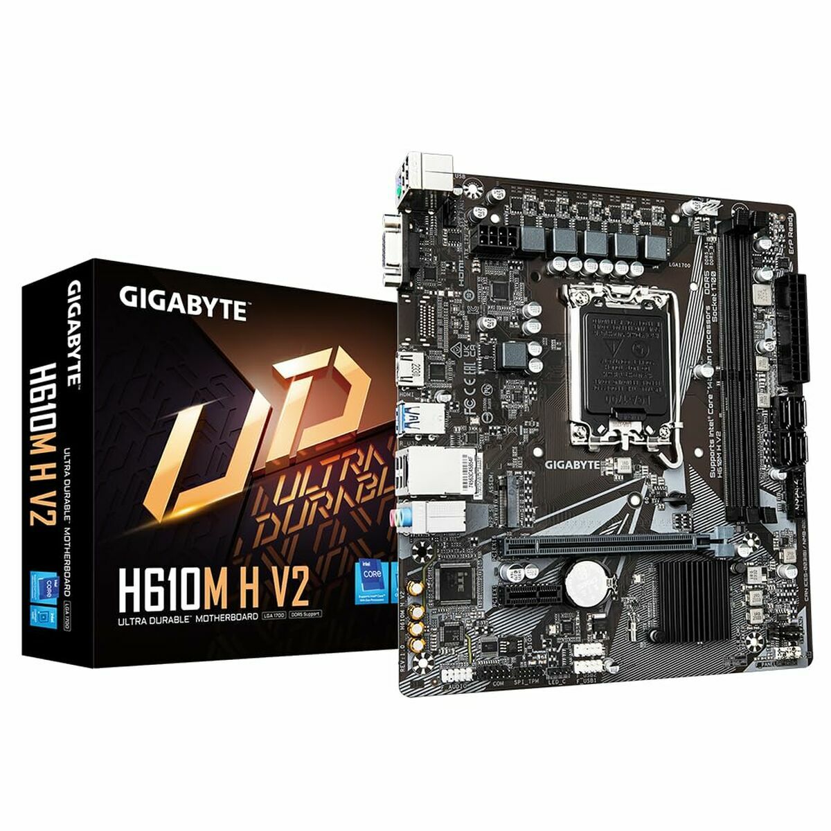 Motherboard Gigabyte H610M H V2 LGA 1700-3