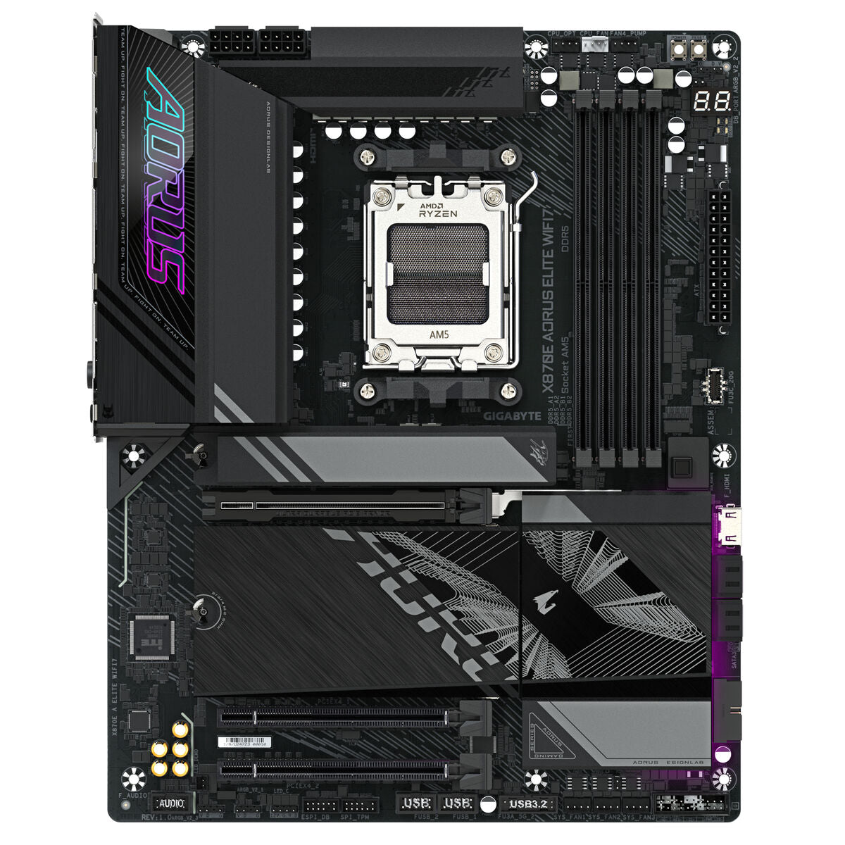Motherboard Gigabyte AMD AMD X870E AMD AM5-17