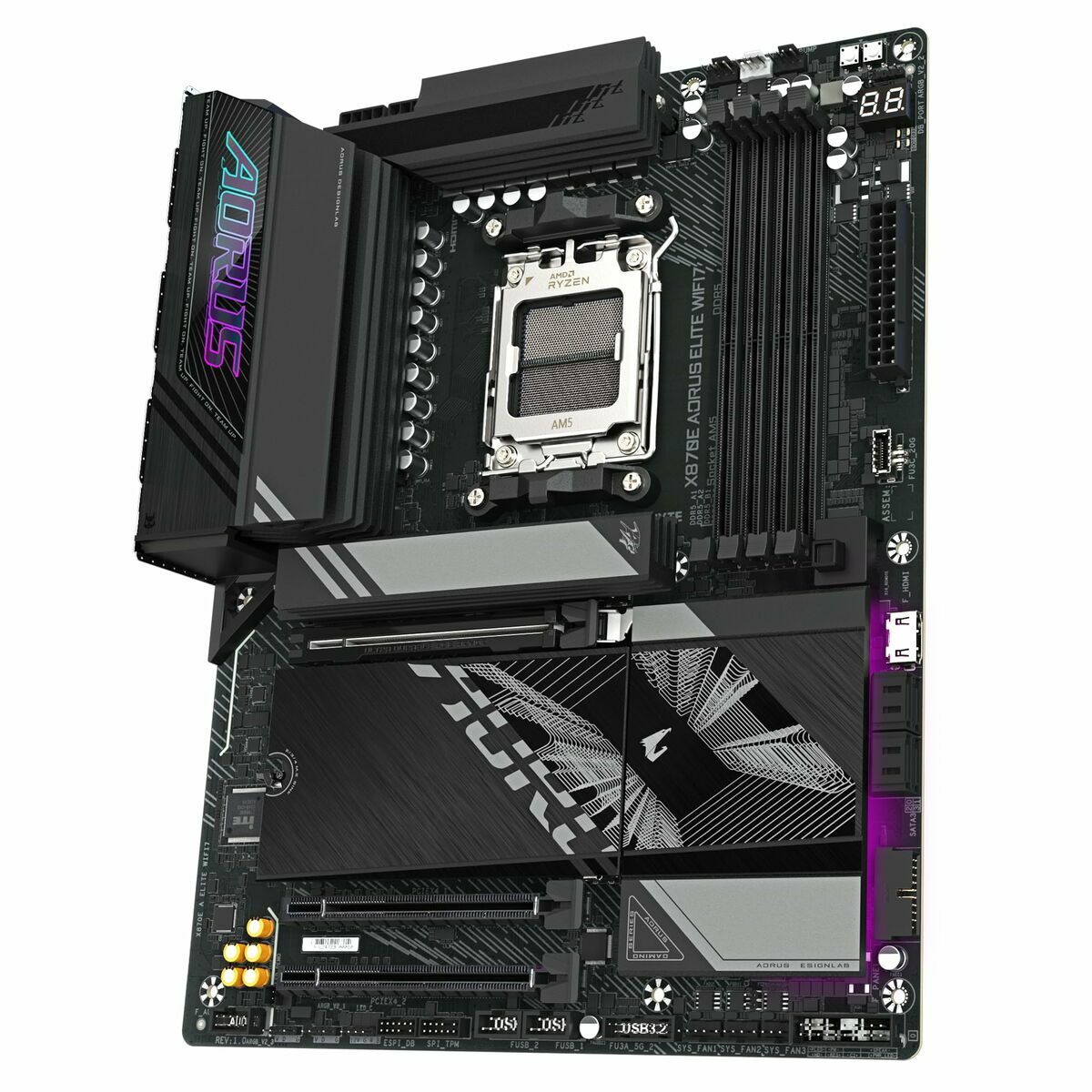 Motherboard Gigabyte AMD AMD X870E AMD AM5-8
