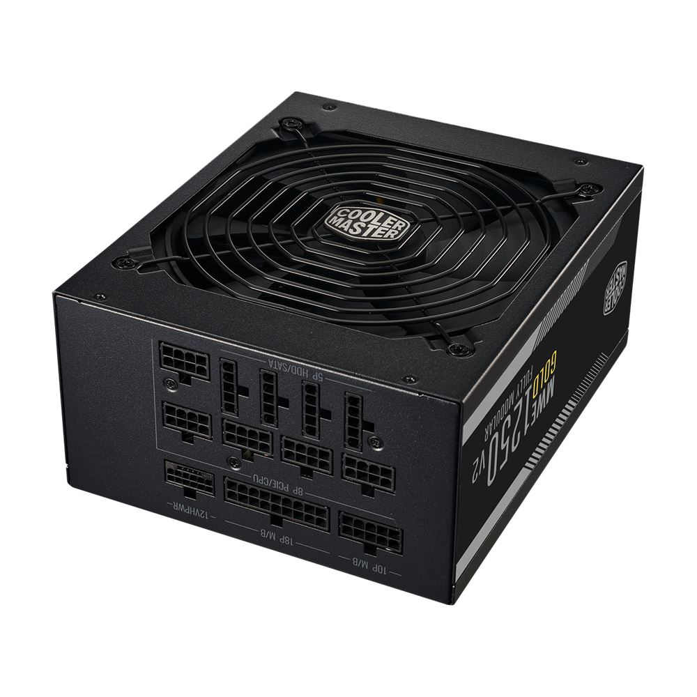 Cooler Master 1250W MWE Gold 1250 V2 ATX3.0 moduláris tápegység (MPE-C501-AFCAG-3) (MPE-C501-AFCAG-3)-0
