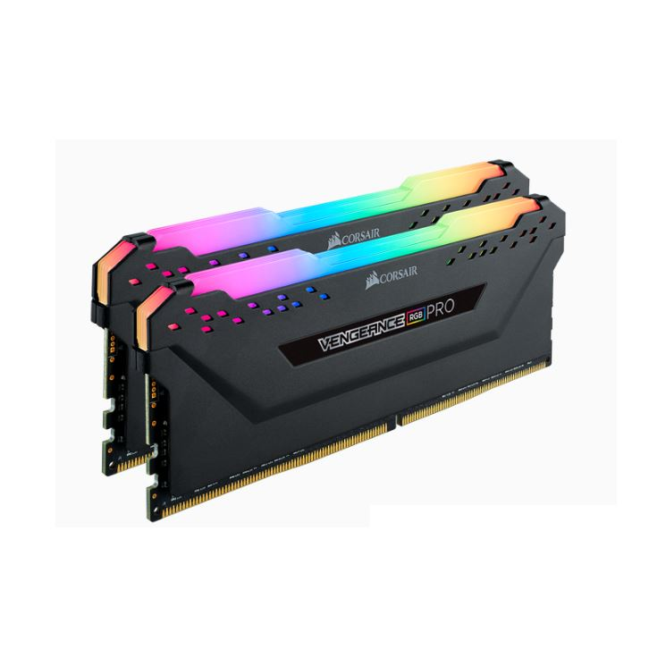 Памет Corsair Vengeance RGB PRO 32GB, DDR4, 3600MHz, CL18, Dual Channel Kit (CMW32GX4M2D3600C18)-0