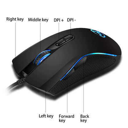 RGB Gaming Wired Mouse for eSports