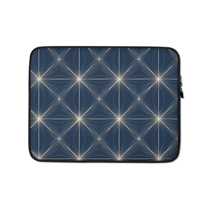 Midnight Geometry Laptop Sleeve-0