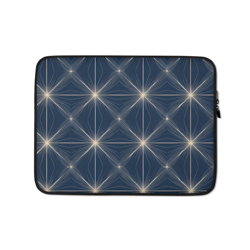 Midnight Geometry Laptop Sleeve-0