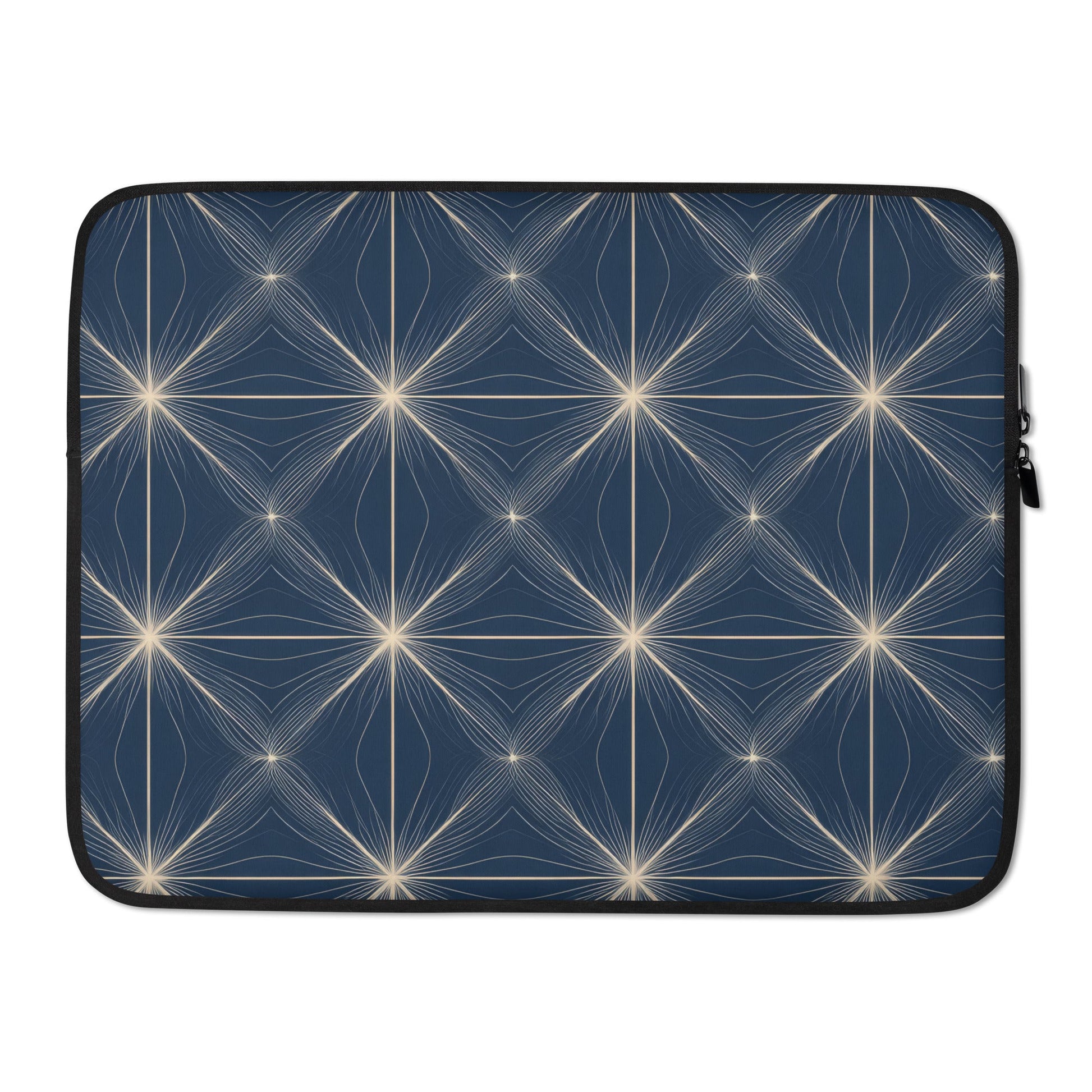 Midnight Geometry Laptop Sleeve-1