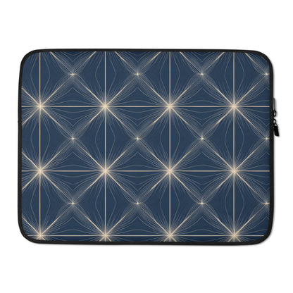 Midnight Geometry Laptop Sleeve-1